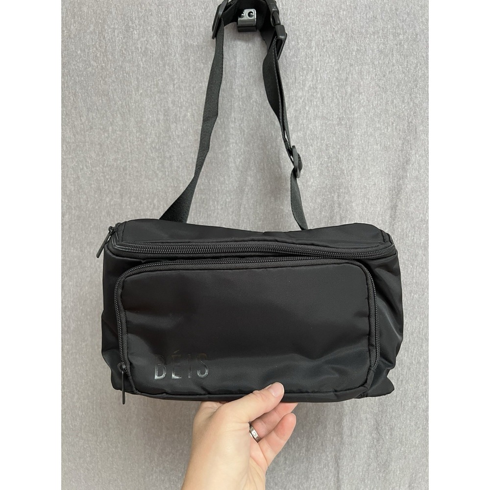 NWT BEIS The Diaper Pack Fanny Pack Black